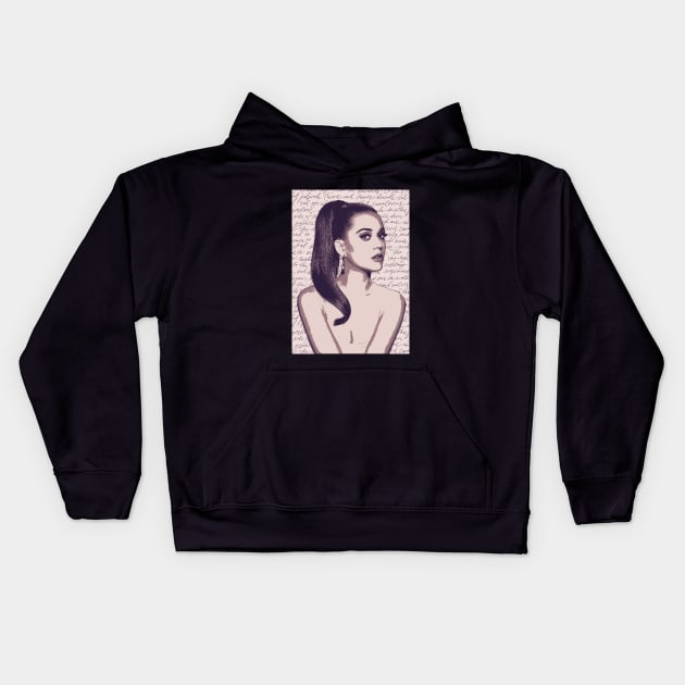 Katy Perry Kids Hoodie by Rezronauth